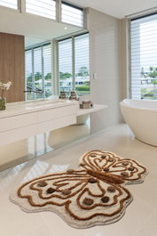 Mijölnir Kelebek - Brown Alfombrilla de baño Multicolor